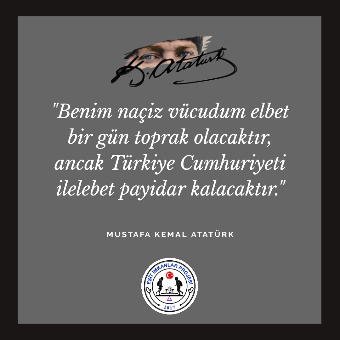 Eşit İmkanlar Projesi tweet media