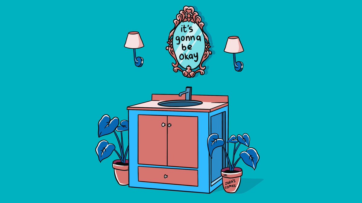 zara_fayaz's tweet photo. It’s gonna be okay
#zarascomics https://t.co/HOX52OI7GY
