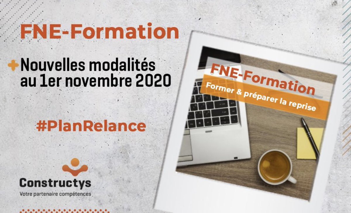 guezphil's tweet photo. FNE-FORMATION] Dans le cadre du plan de Relance, de nouvelles modalités de prise en charge du FNE-Formation s’appliquent depuis le 01/11.
En savoir + : https://t.co/mduWjY2yPu

#FNE #PlanRelance #Formation https://t.co/xr42sYlRUE