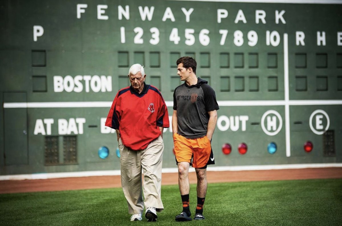 They had a special pre-game ceremony and introduction for Yaz, of course. But it wasn’t showy or ostentatious, because he isn’t the type. It was simple and special.