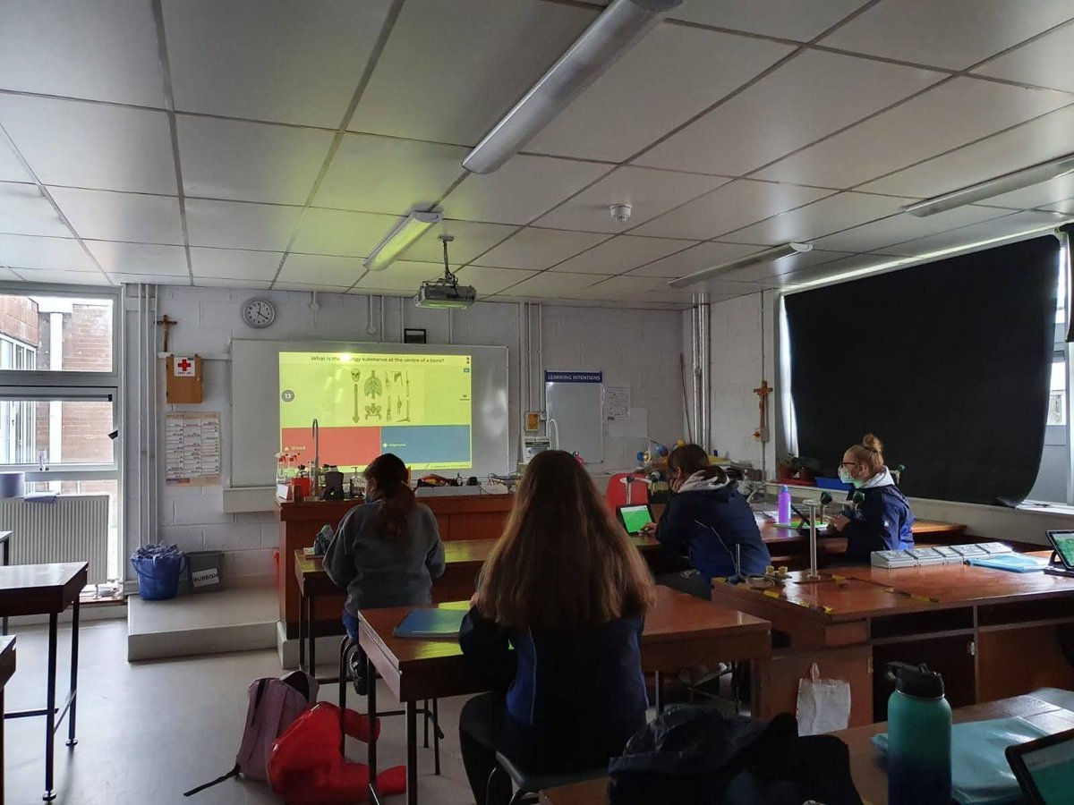 LoretoKilkenny's tweet photo. Science week continues.. 

Great feedback from the careers talk for  senior students..

Past puplils  took part in the zoom call, they talked about a huge variety of STEM careers from Glanbia to Animation in cartoon saloon. https://t.co/NX6R1l7JKn
