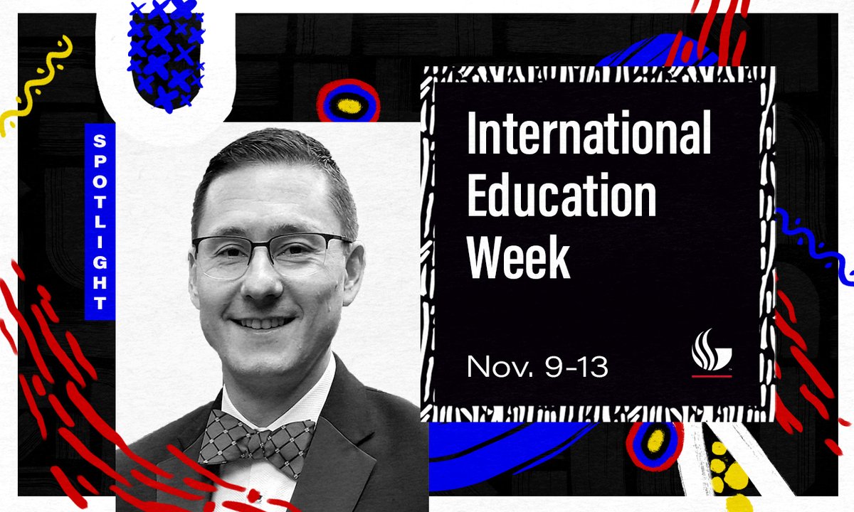 GSUArtSci's tweet photo. #GSUIEW2020 Spotlight: #GSUArtSci's Dr. Tim Jansa, with World Languages & Cultures, has made it his mission to promote cultural competency via research. Currently, he is researching shifts in behaviors and practices for leaders in international higher education due to #COVID19. https://t.co/YhWAifEuCt