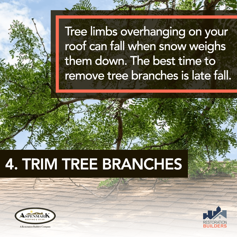 Aspenmark's tweet photo. Old Man Winter is just around the corner! While we don't experience the kind of harsh winters seen up north, colder temps and the odd snowfall can cause problems if you're not prepared. Here are four simple steps you can take to winterize your roof! #roofing #roofrepair https://t.co/Qaj8ekm2fj