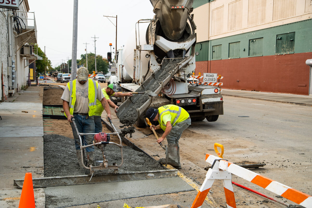 CountyMaterials's tweet photo. County Materials’ ability to manufacture and deliver reinforced concrete pipe and supply ready-mix concrete with a tightened construction schedule proved vital to the overall success of the Downtown Antigo Revitalization project. 

https://t.co/Iyus4bsrlk #countymaterials https://t.co/SSa117POVE