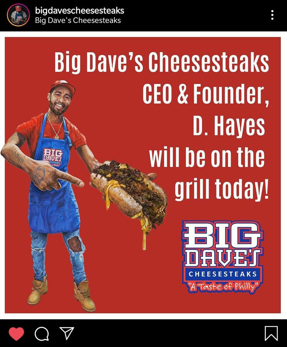 Celebrating Black Owned Businesses today with @DeKalbSchools!

Big Dave's Cheesesteak has delicious food, excellent customer service, and they're opening a second location in Doraville this weekend.

Follow them on Instagram at bigdavescheesesteaks

#dekalbschoolsblm