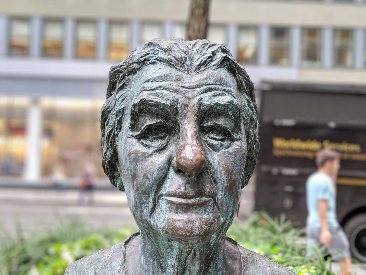 Golda Meir, Manhatten USA