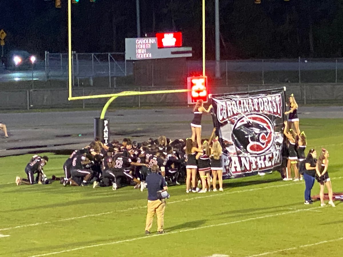 GingerWGodfree's tweet photo. Looking forward to seeing our @CFHSPanthersFBN in first round of 5A Football Playoffs in Charleston Friday night #cfpanthers #cfhsfootball #Cfpanthers @cfhsbroadcast @CFHSBoosters @cfhsprowler @godfreedaniel1 @GodfreeKl @CalebGodfree https://t.co/52Po0ATGVG