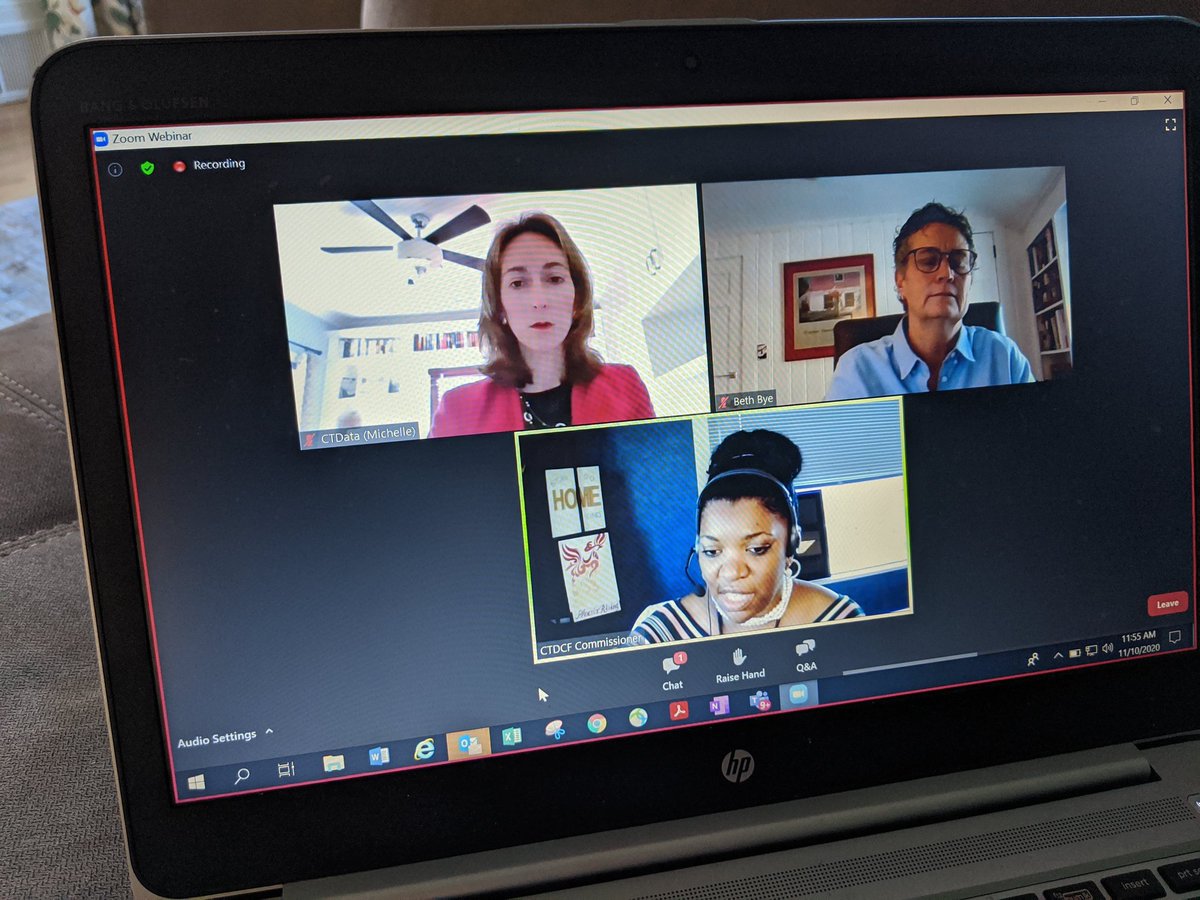 rglweiner's tweet image. Professional lives converge watching my boss now and my boss before talk data we need to improve the lives of children and families. #ctdataconf
#data #equity @CT_OEC @CTOpenData