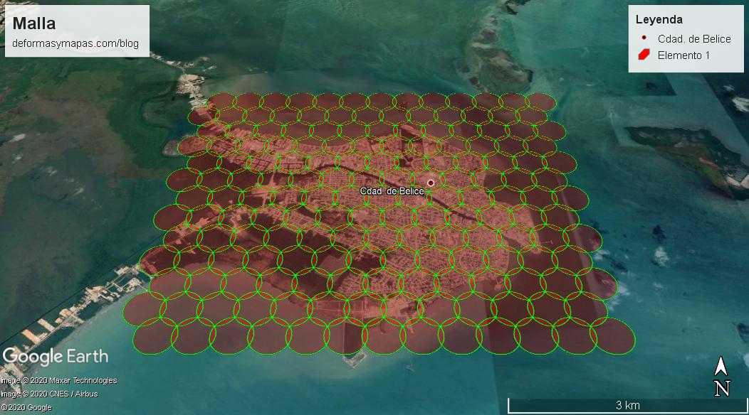 armiok's tweet image. Día 10: Malla #30DayMapChallenge
Hace tiempo escribí este código para realizar mallas hexagonales con #Excel. Haría falta ajustar la distancia entre figuras al momento de cambiar la figura.
deformasymapas.com/blog/post/6/
Software: #ExcelMacro #googleEarth