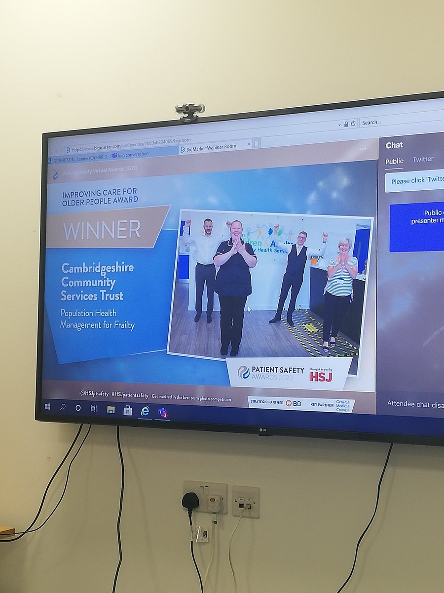 jobobertson's tweet photo. Well done everyone 🏆👏 #HSJpatientsafety @LutonCommNHS @fitztrace @AndyBoo2611 @Luke_DynamDeliv  @pisanianita @WinnMatthew @HSJptsafety https://t.co/DvkEI9RmeV