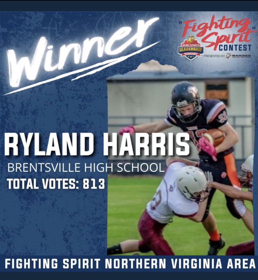 Congratulations to <a href="/ryland_harris/">Ryland Harris</a> for winning the <a href="/USMC/">U.S. Marines</a> "Fighting Spirit" contest! You are a true inspiration!