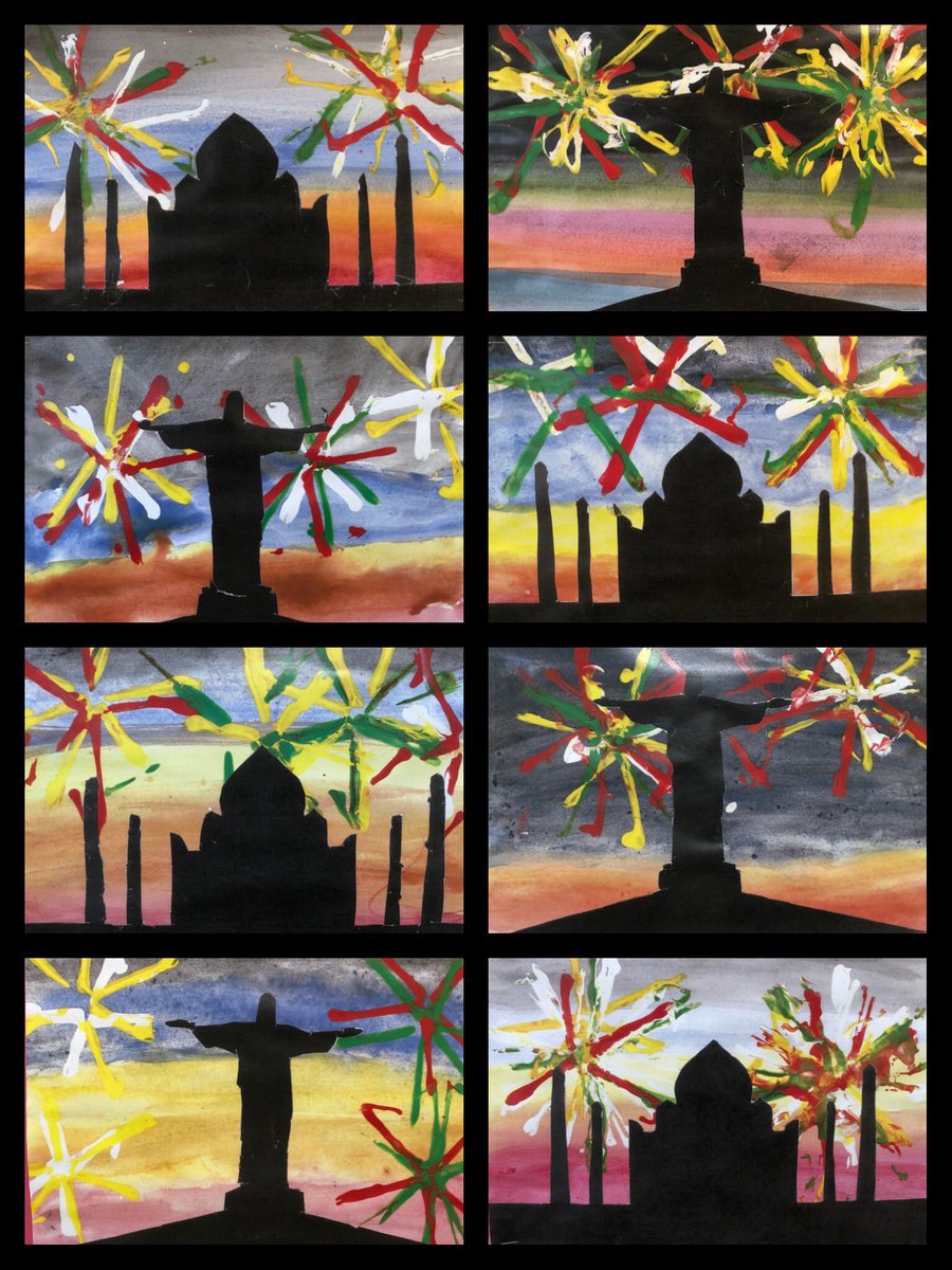 CGPrimary's tweet photo. Little bit late...but last week Class 6 enjoyed taking part in some bonfire night themed problem solving and also created some bonfire pictures linked to our Wonders of the World topic 🤔🌎🎆 #CGPMaths #CGPArts https://t.co/OCVEGOy7gz