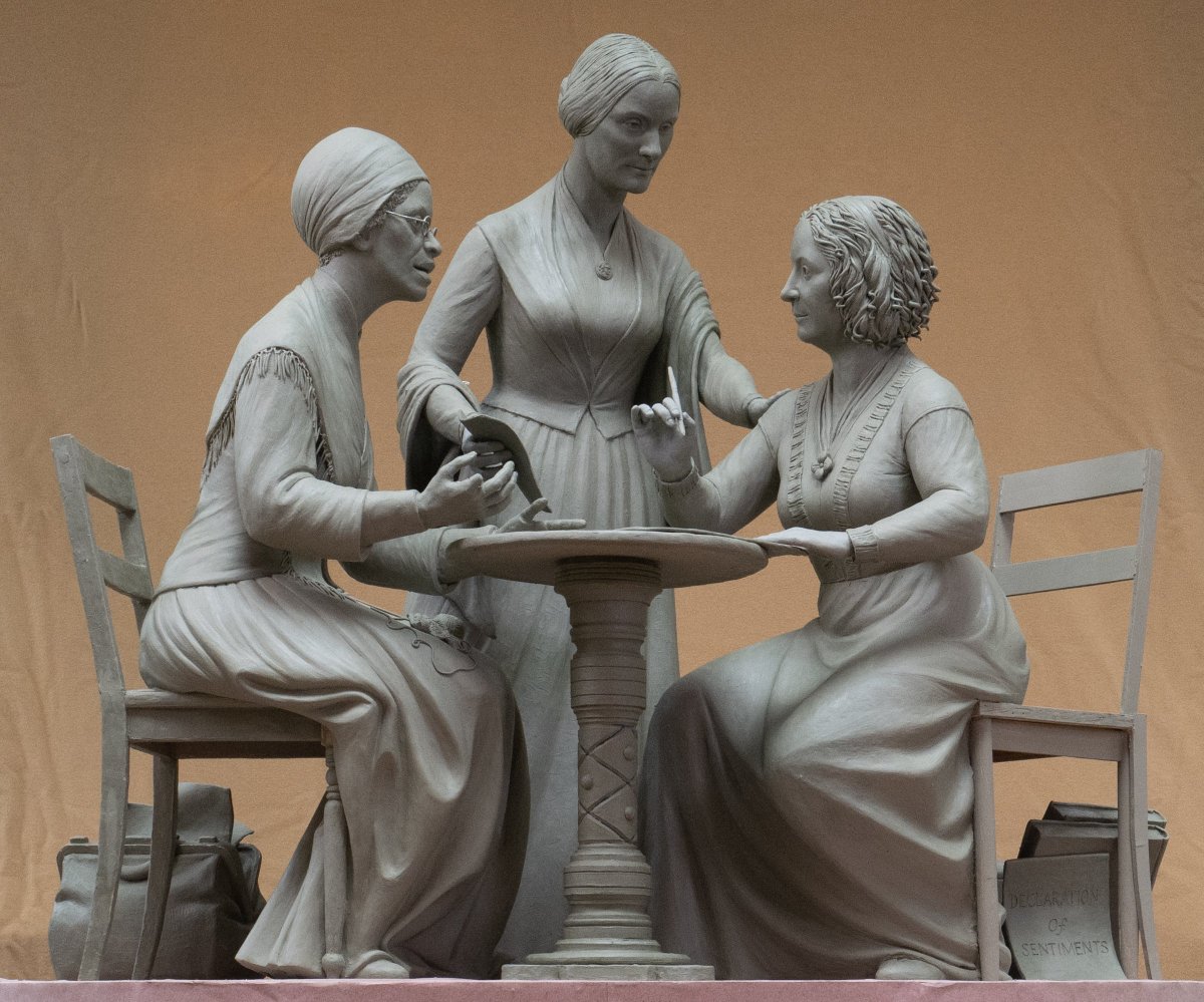 Susan B. Anthony, Elizabeth Cady Stanton, and Sojourner Truth, New York USA
