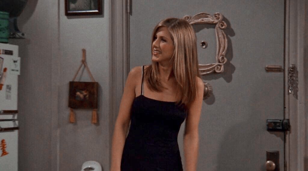 old lady black dress Dress Like Rachel Friends Yellow Frame and Your Name in the F.R.I.E.N. –  Candy Wrapper Store