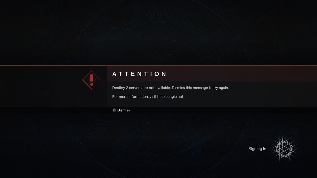 YTGamingMedic's tweet photo. It begins THIS is the true enemy Guardians...The servers #Destiny2 #BeyondLight https://t.co/gwOB1gwUaF