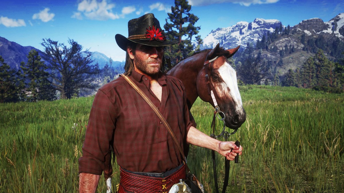 JoyArtcore's tweet photo. Cowboy 🤠

#arthurmorgan #outlawsforlife #RedDeadRedemption2 #psblog #ps4share  #virtualphotography #gamephotography #VGPUnite #thephotomode #vpgamers   #TheCapturedCollective  #rdr2photomode #ArtisticofSociety #RedDeadSnaps #ArthurCallahan https://t.co/PcqS8Fukym