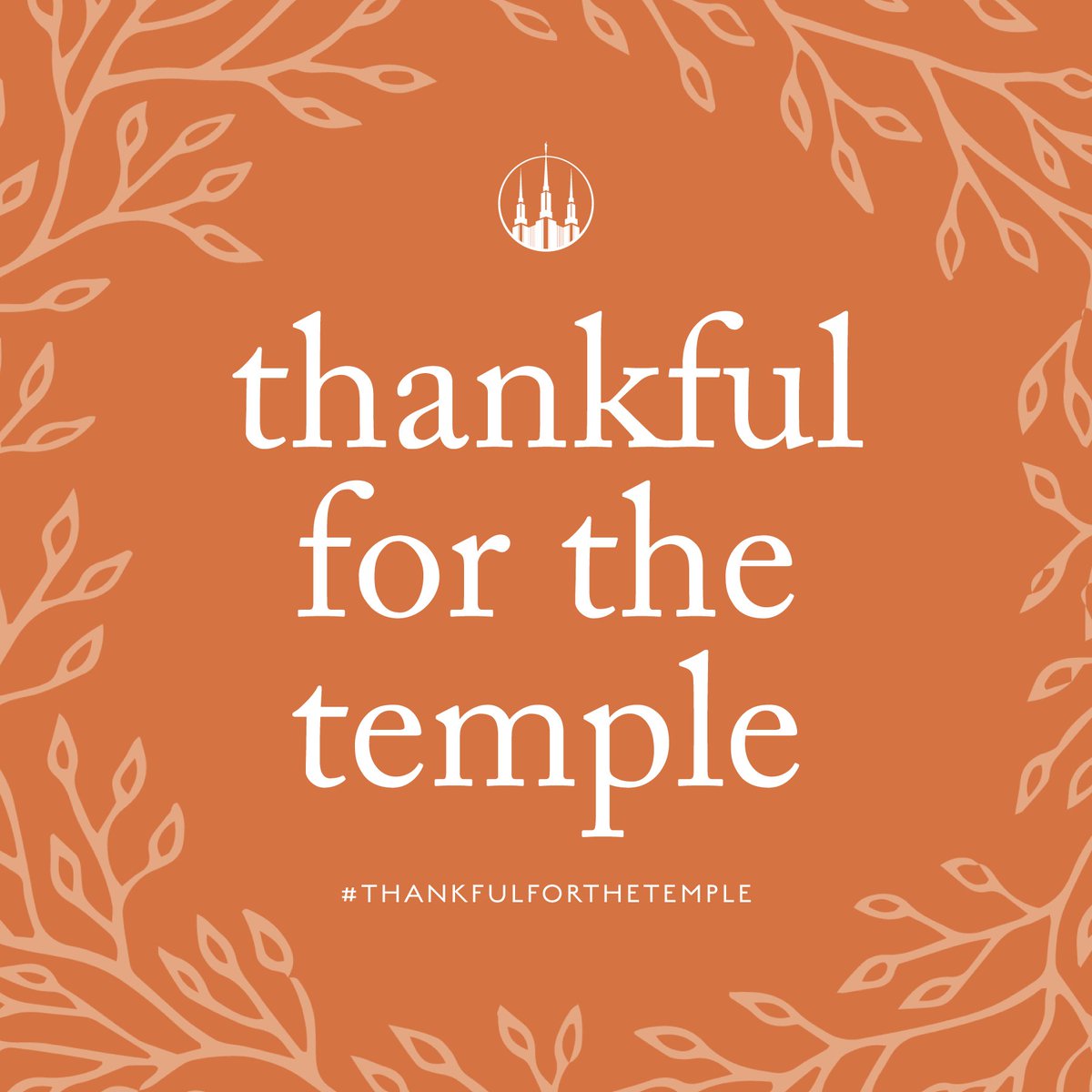 WeFollowHimDMV's tweet photo. We invite everyone to share why they are thankful for the temple using the hashtag, #ThankfulfortheTemple this Thanksgiving season. Even though the temple is (temporarily) closed, its promises remain open to all. #DCTemple https://t.co/YMmMGsHx3x