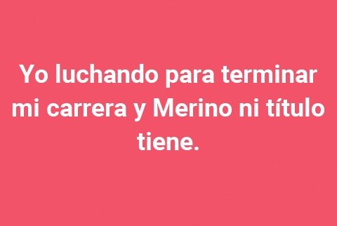 Fabi200316's tweet photo. Triste realidad #MerinoNoNosRepresenta https://t.co/pxdAXtXyYG
