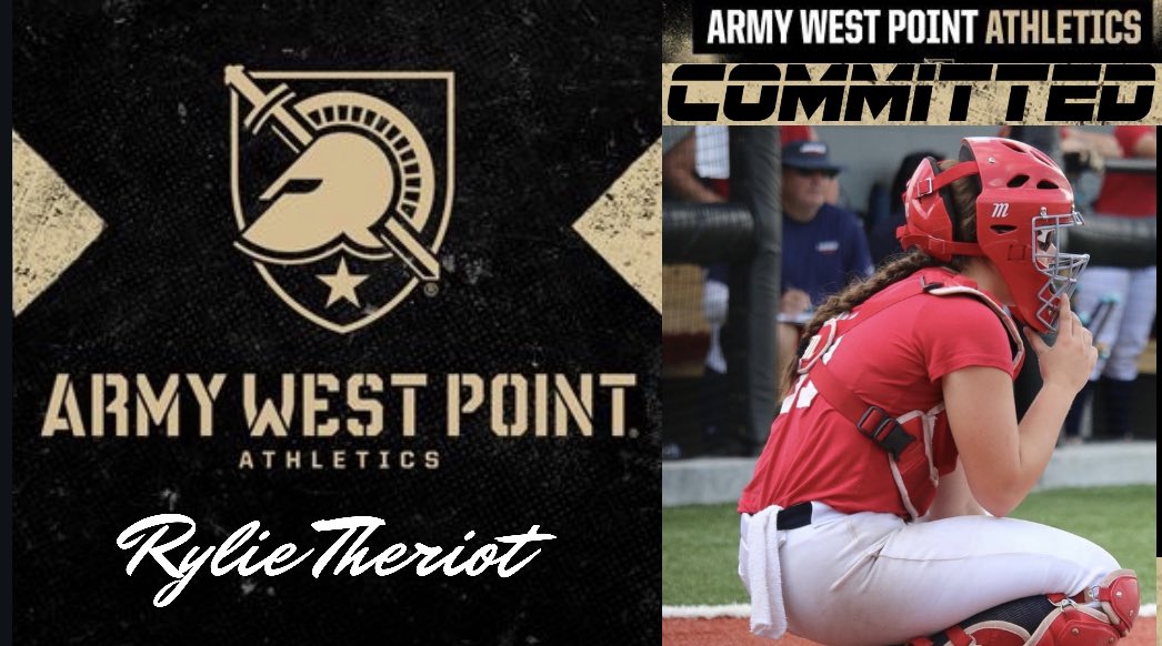 d1vision_sb's tweet photo. ‼️COMMITMENT ALERT - WEST POINT‼️

So happy for RYLIE THERIOT on her commitment to West Point!! RJ is such a leader on and off of the field with a presence behind the plate that cannot be missed!!! https://t.co/8VmTbavrtI