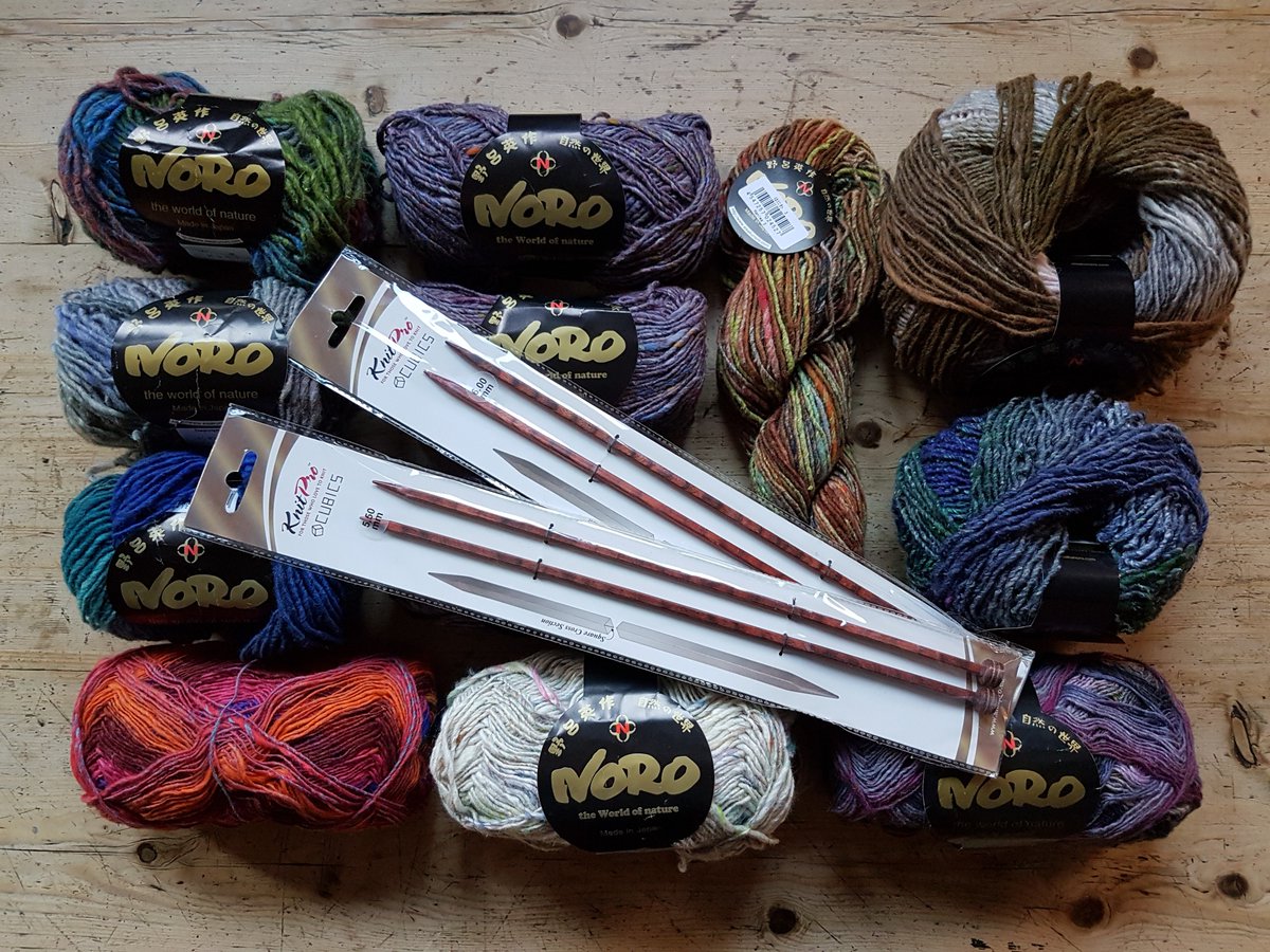 knitforpeace's tweet photo. This month: Noro Yarn Raffle! Two chances to win the finest quality Noro yarn + KnitPro wooden needles to match
1st prize: 24 balls of Noro yarn +KnitPro Needles
2nd prize: 12 balls of Noro yarn +KnitPro Needles
£15 to enter
https://t.co/PM1yHsY4lu
#knitforpeace #winyarn #raffle https://t.co/FXTtMpXjyW