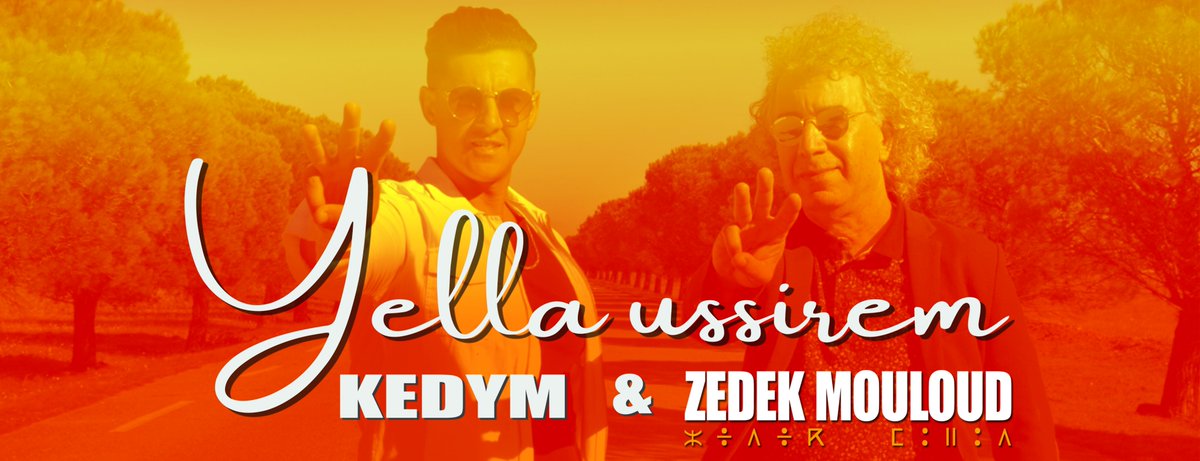 zedek_mouloud's tweet photo. #Teaser #Yella_ussirem #Kedym #zedek_mouloud
La sortie du Clip en duo avec #KEDYM est prévue pour le 19 Novembre à 18 h
il sera disponible sur #Youtube mais également toutes les plateformes de streaming en ligne : #Spotify #deezer #instagram #itunes #amazon https://t.co/9AGd5RhBvm