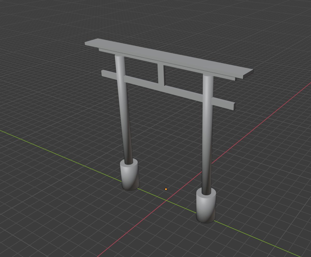 I gradually replaced my primitive blockout creations with models I made in Blender (I export Unity gameobjects to an fbx, that I then import into Blender so I can maintain the scale and positioning) Sometimes I also just buy assets on Sketchfab when I don't feel like modelling.