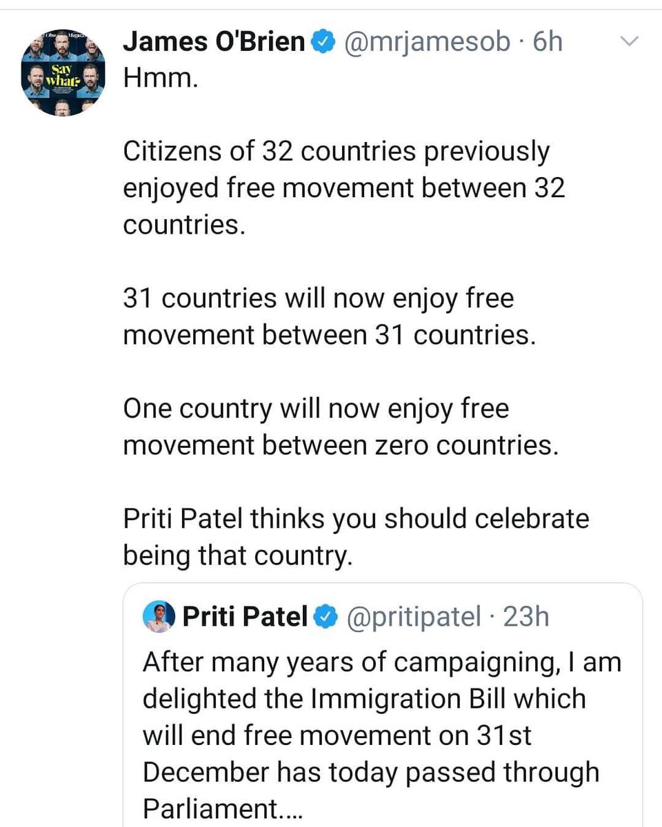 tiffanyszoneuk's tweet photo. It beggars belief that the brexshit idiot moron crowd would think this is a win. There are no up sides to brexshit unless you’re racist xenophobic moron that thinks this is good. 😡😡😡 #revokearticle50 #brexitshambles #bettertogether #ilovetheeuropeanunion #getthetoriesout https://t.co/CsYfpOOJgn