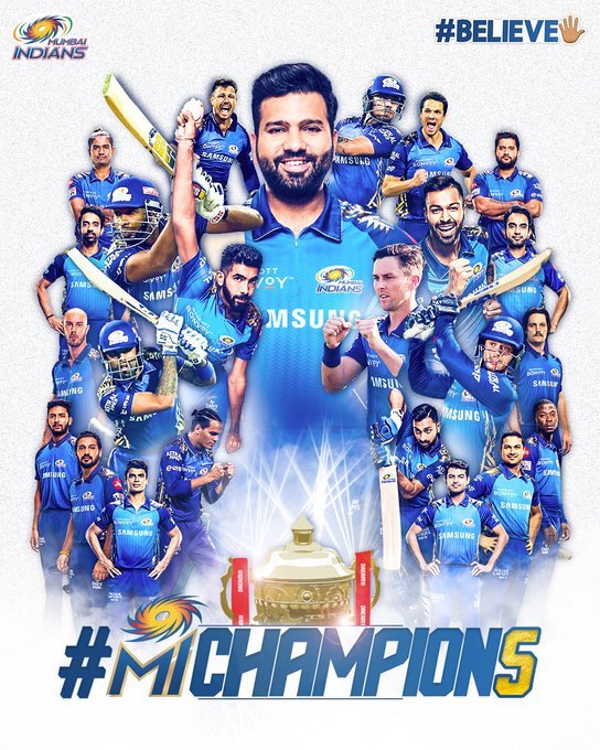 ms_anjalibhatt's tweet photo. 10:51 Pm, We Winn @IPL this year again my favorite Team @mipaltan Love you always paltan 💙💪🔝🎆
#MI #IPL2020 #IPLfinal #WeWin #MumbaiIndians #CelebrationTohBantaHai #beliveinmi https://t.co/lWpgVgdREE