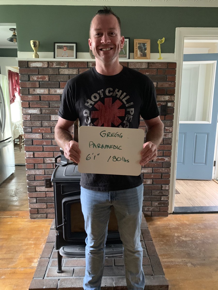 As I reflect back on this picture of our Greg, as he poses for a picture mimicking a child’s first day of school, I can’t help but chuckle. Today we repost to congratulate him on his passing of the National Registry Paramedic Exam. #heybangor #mefire #paramedic