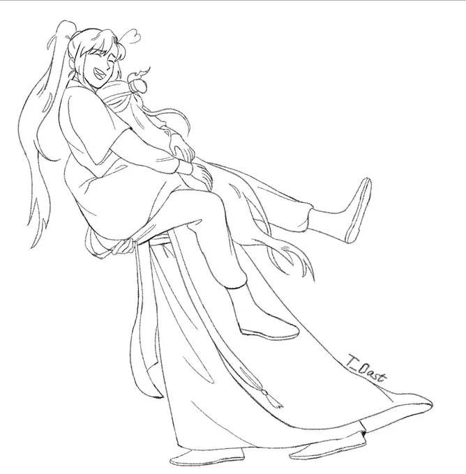 when the husband gets clingy and you gotta give him kisses ?
(feel free to colour these!)
#wangxian #mdzs #忘羡 #魔道祖师 #망무 #마도조사 