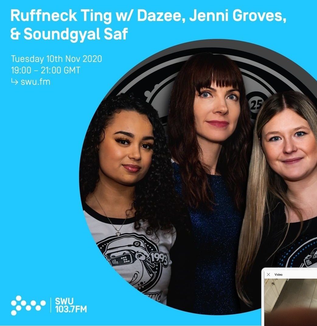 Salary_subs's tweet photo. @DJ_DAZEE @SoundGyalSaf #JenniGroves @RuffneckTing @SWUFM tonight 19:00hts #jungle #dnb #SWUFM BIG 🔥 💣💥 https://t.co/5tYuJOOojG