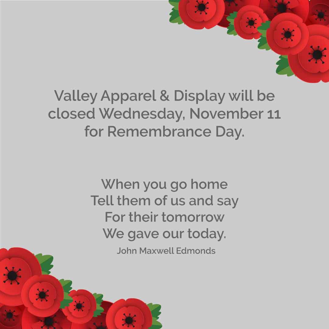 valleydyesub's tweet photo. We will be closed tomorrow for #remembranceday 
#lestweforget https://t.co/p0qqJEN97V