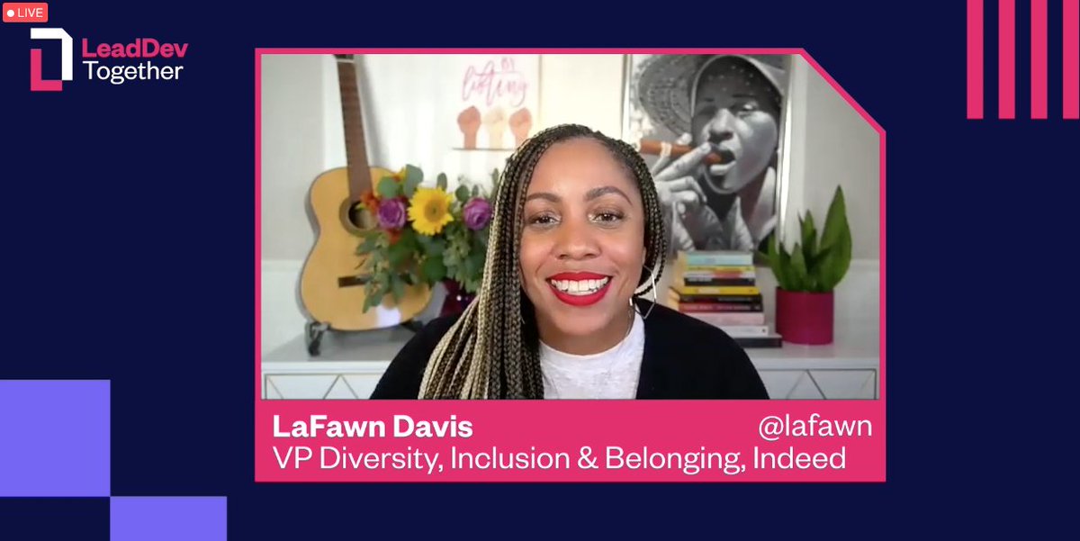 Next is  @lafawn reminding us: one of the best things that you can do as an ally is to take the time to educate yourself.It's not up to people from underrepresented people to teach you and parse events. Don't give them additional burden.