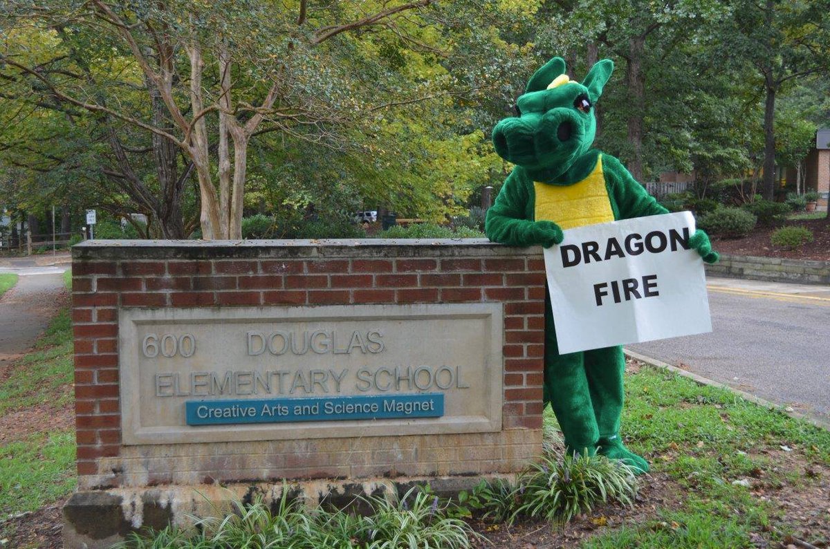 PTADouglasES's tweet photo. Don't forget its Dragon Fire time! Many of @DouglasESDragon's usual funding resources are unavailable and we are counting on our community to help support our public school. @DDprincipal @WCPSS @wcpssmagnets Donor links are below! https://t.co/vbE8wRhXFw