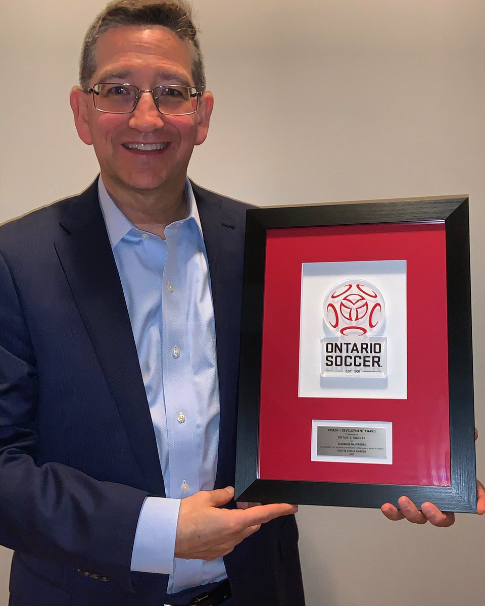 RHSoccerClub's tweet photo. It is with great excitement that we announce our very own, Diarmuid Salvadori, has been awarded with @OntarioIsSoccer’s Coach - Development Award. Read our full post here: https://t.co/CDH0rF65za! 👏🏼💚 https://t.co/4V9RlztZkM