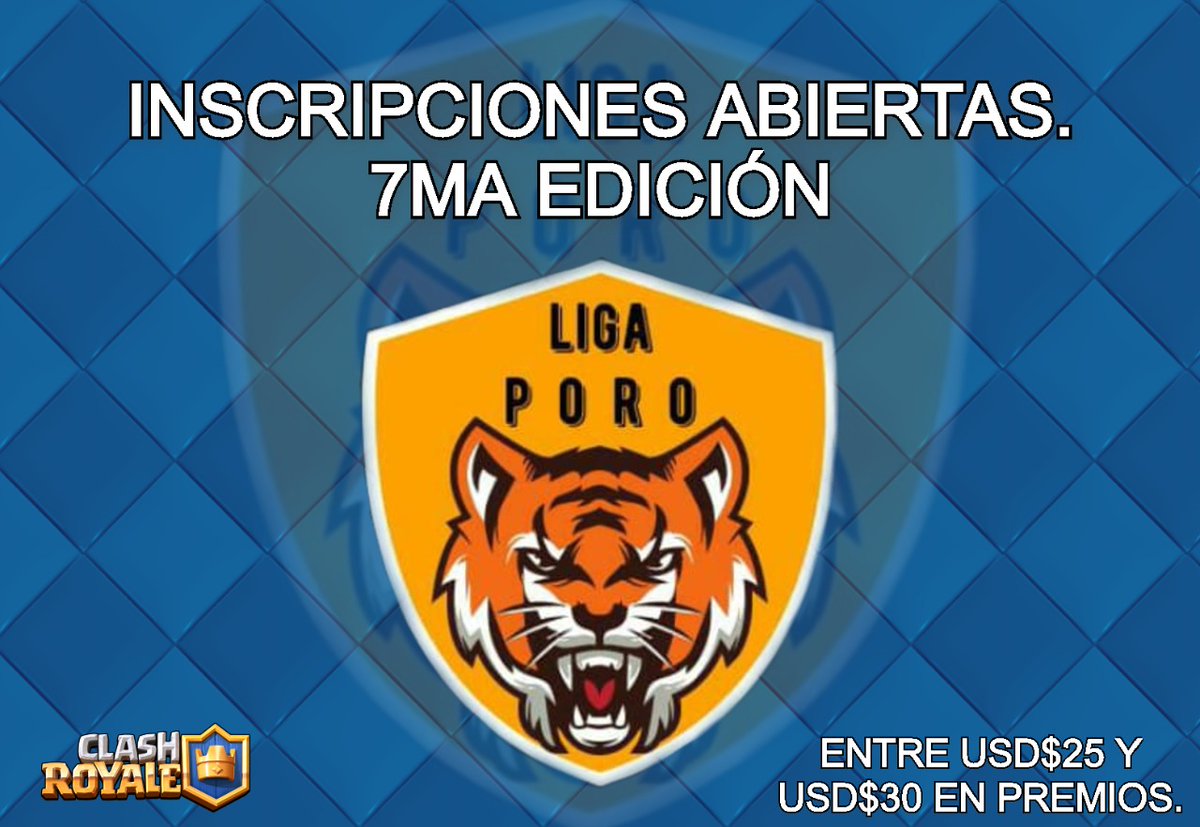 LIGA PORO 7ma EDICIÓN 
REQUISITOS ENTRADA RÁPIDA SOLO USD 2
Seguir 
<a href="/YessiBHerrera/">Yessi 😻🙈🐝</a>
@EternScurity
@TeamLL_CR
<a href="/Ap3Gomas/">Gomas</a>
🔄❤
Requisitos entrada gratis
Seguir
<a href="/ArgentinaTeam__/">LIGA PORO</a> 
<a href="/YessiBHerrera/">Yessi 😻🙈🐝</a>
@EternScurity
@TeamLL_CR
<a href="/Ap3Gomas/">Gomas</a>
Mencionar 3 equipos
Conseguir 10 RT
🔄❤
Pruebas MD