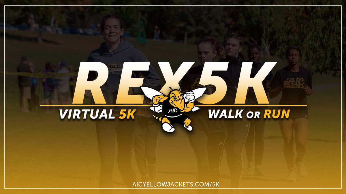 aicathletics's tweet photo. Dreading all of those Thanksgiving calories you're about to eat this month? Fear not, we have the perfect solution for you! Whether you're walking or running the #Rex5k can wipe away all of those pesky calories!
Register today! Click here 👉 https://t.co/4fOx3RLnQR https://t.co/HWEWEQbq0S