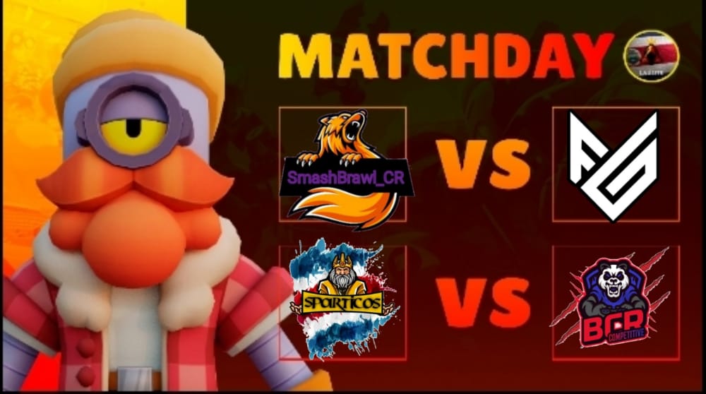 LaEliteCR1's tweet photo. #BS | MATCH DAY!
El grupo D inicia hoy con 2 duelos interesantes.
SmashBrawl_CR se enfrenta a uno de los equipos mas profesionales de la competencia, Für Gott y por otro lado SparTicos enfrentará a un equipo que ha ido creciendo y demostrado buen nivel, The Brawlers CR. https://t.co/JaLSnC1m2h