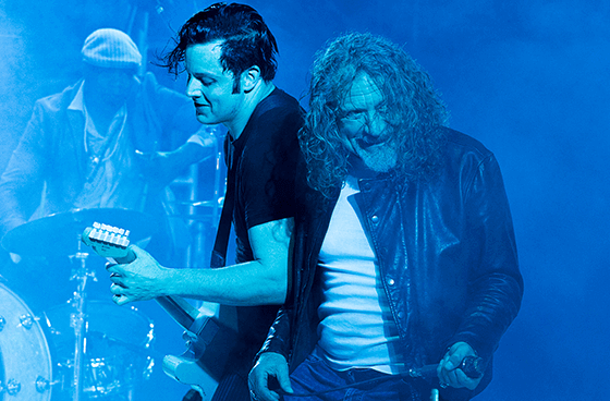 BoredWeb3's tweet photo. Jack White &amp; Robert Plant in Argentina, 2015. https://t.co/Jo2tblELSj