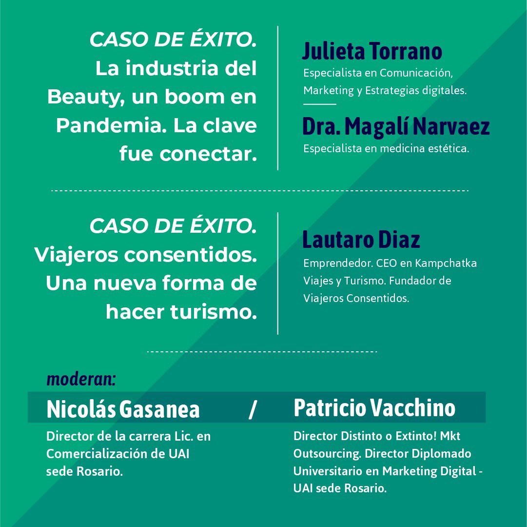 pvacchino's tweet photo. IMPERDIBLE! CASOS REALES DE EMPRESAS LOCALES 

Una linda oportunidad de escuchar a quienes hacen las cosas bien! Todo invitados a la tercera edición del #UAIMarketingExperience2020

#MarketingEnSerio
@Ornellitus @julitorrano  @marketingdistinto https://t.co/bEDyqEf1da