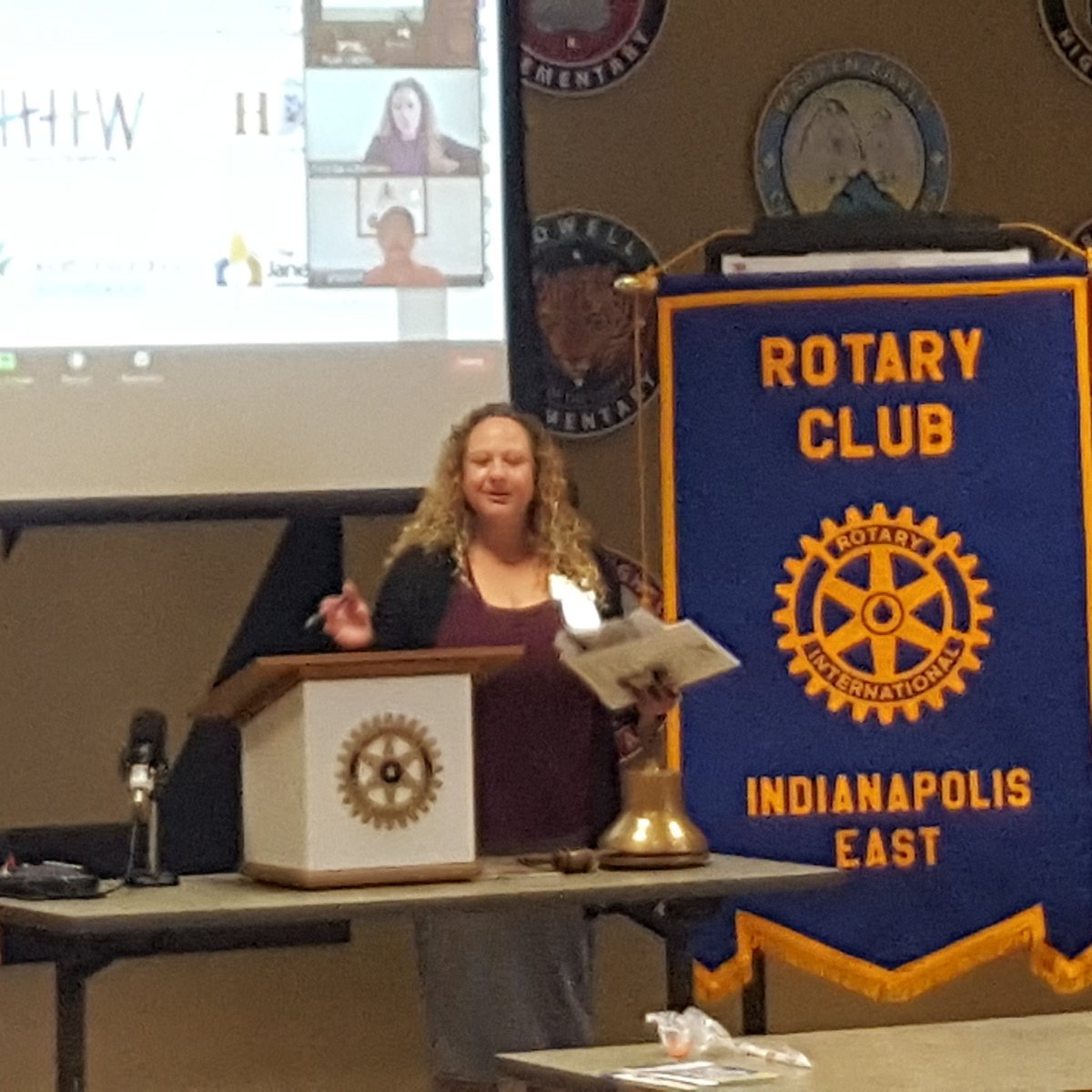 Thank you Nancy &amp; Andrea for sharing what the Jane Pauley Community Health Center does to help keep our community healthy. #Rotary #Rotary6560 #IndyEastRotary #rotaryopensopportunities