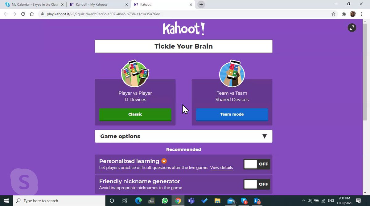 Another Skype session on Kahoot!.<a href="/pkdhillon08/">ParamjeetKaurDhillon</a> <a href="/KnpsIndia/">KNPS Phagwara India</a> <a href="/RashmiGandhi19/">Rashmi Gandhi</a>