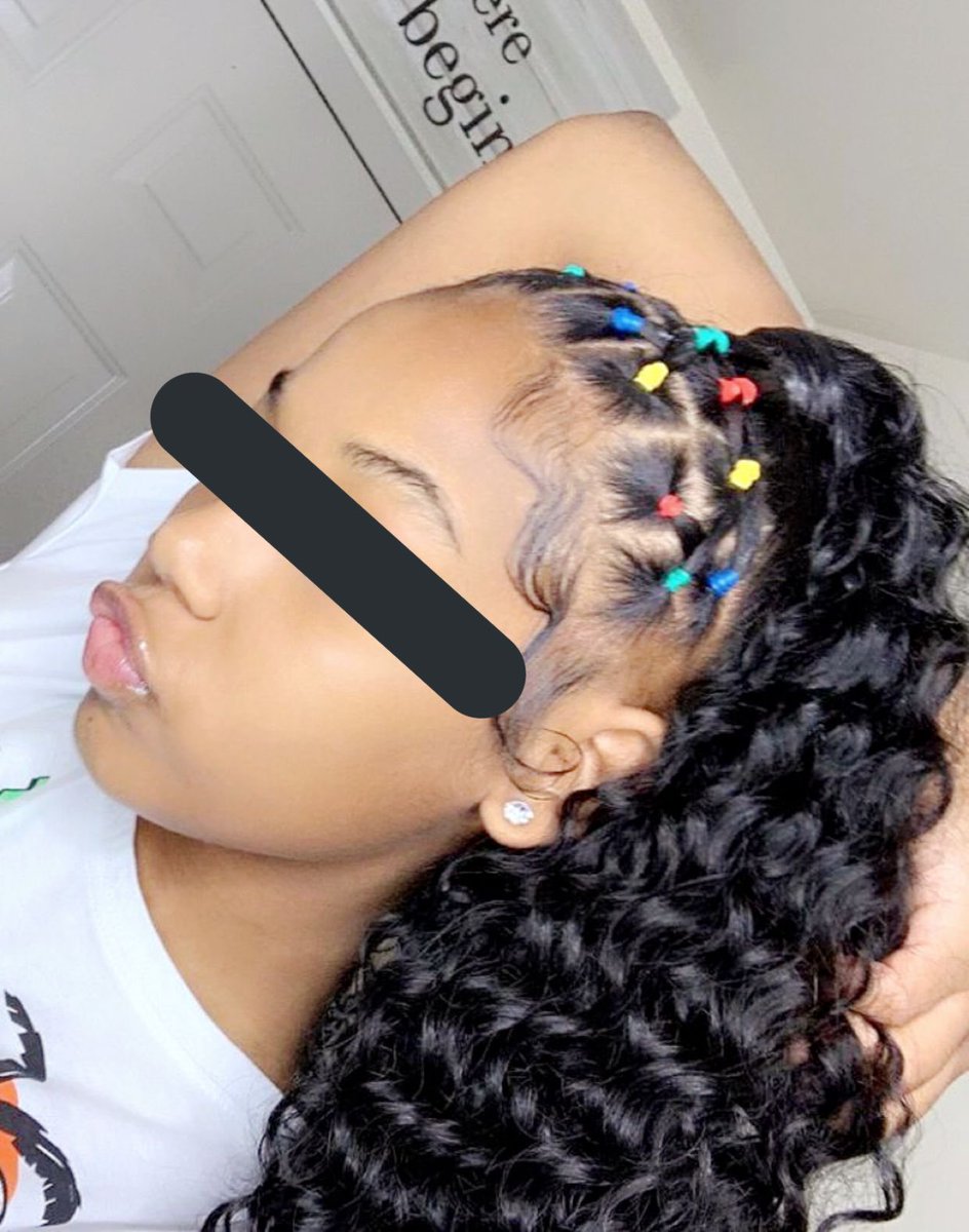 Also me: ok I gotta go Tray:ok can I get a kissMe:ummm sure I said as I poked my lips out Tray:*kiss*FF I went to the hair salon 1st bc I don’t go to my 2nd job tell 1pm I had 3 clients so I did they hair in *pic* *pic* *pic* by the time I was finished it was 12:30