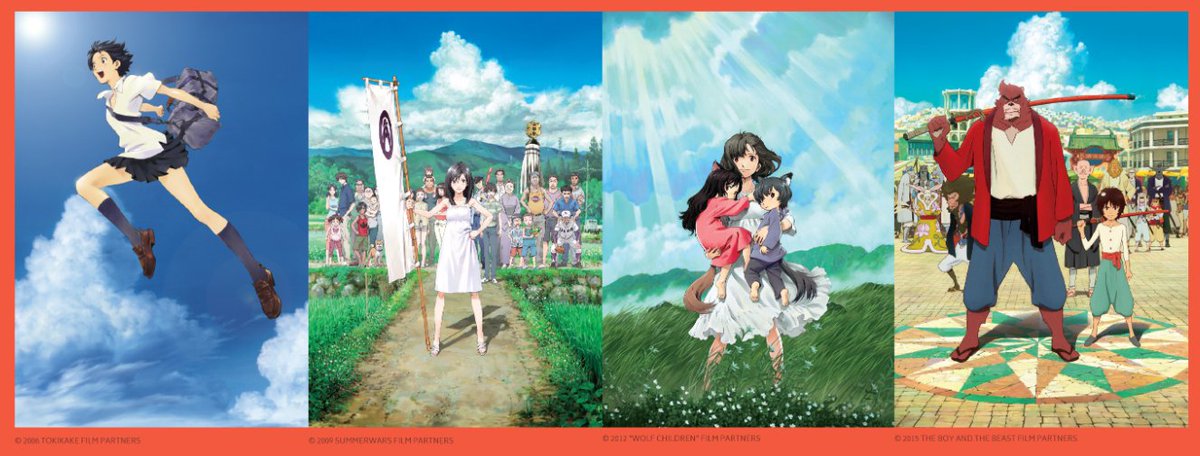 Mungkin karena ketertarikan saya dengan awan, saya langsung stuck pada film-film-nya karena awan selalu muncul bahkan di poster. Entah orang lain sadar atau tidak, tapi yang menjadi fokus saya melihat poster-posternya hanya awan.