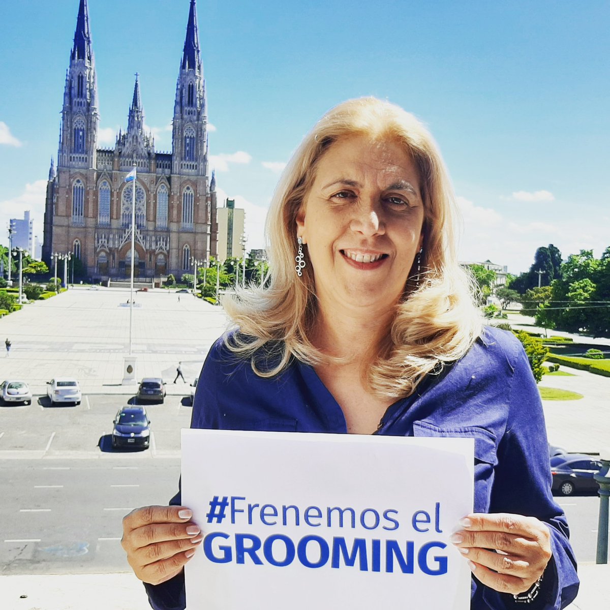 virrodriguez_lp's tweet photo. #Frenemos ElGrooming
En la semana de la lucha contra el #Grooming, estamos presentes para visibilizar este delito, que es el acoso sexual a niños y adolescentes por parte de un adulto, a través de cualquier dispositivo electrónico👇 https://t.co/tKy8zmKfrX