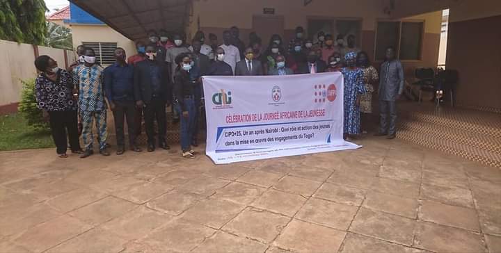 InoussaFarid's tweet photo. Dans le cadre de la célébration de la journée africaine de la jeunesse, organisée par CNJ Togo, Afriyan a participé a une journée d'échanges sur les engagements du Togo lors de la conférence internationale sur la population CIPD25 https://t.co/1Ca3LZntJ5