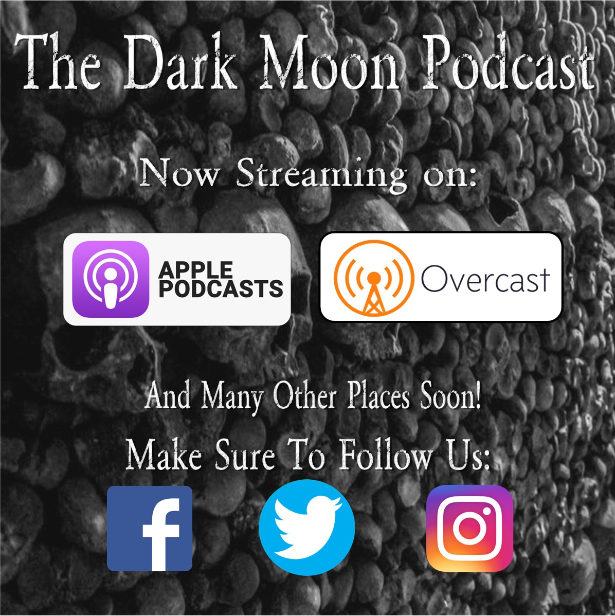 We're up and running on a couple other platforms!   Make sure to subscribe and leave a review as we get more episodes out there!