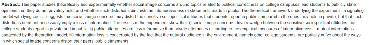 earbatli's tweet photo. #HSE #Webinar: November 12, 2.40pm (Moscow time, GMT+3) 

Luca Braghieri presents "Social Image, Information, and Political Correctness"

Zoom link: https://t.co/p5MiPh11Rv
For more info: https://t.co/2BEauiotuH
#EconTwitter #politicalcorrectness #socialimage https://t.co/8EqHKzNIgc