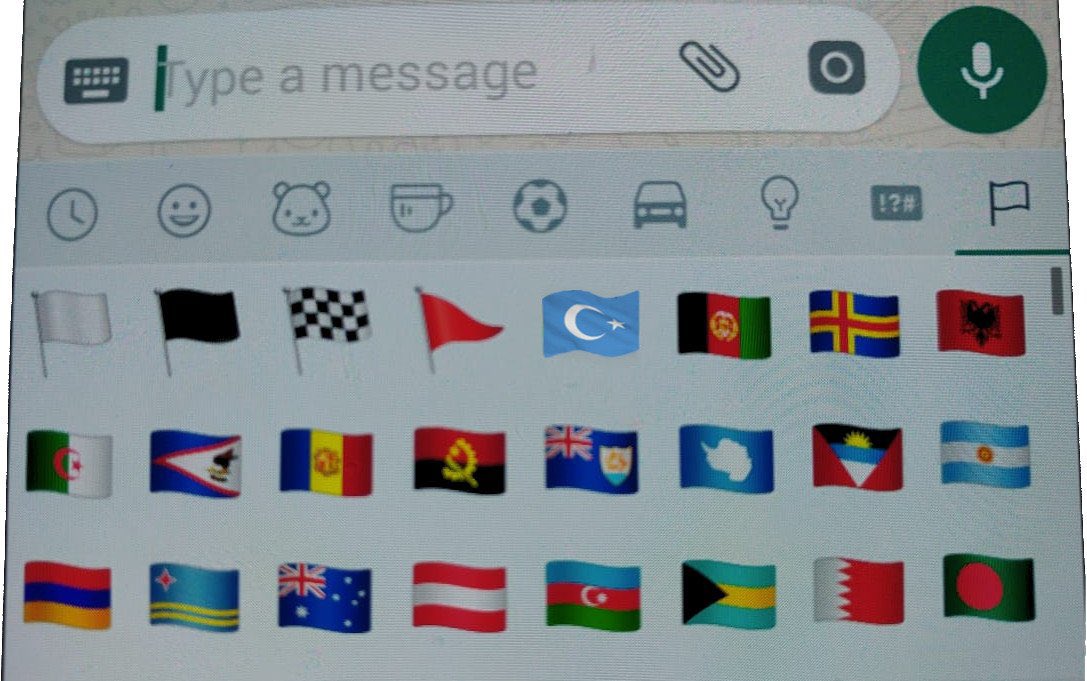 EmojiFlag's tweet photo. Hi @Apple , @Facebook, @GoogleTransIate, @Twitter ,@unicode , isn’t it time already to add this beautiful #Uyghur  #flag to #IOS, #WhatsApp’s #Emoji lists ?

#iStandWithUyghurs https://t.co/sffQk5KmyV
