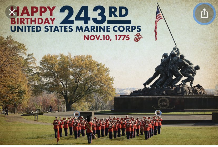 Shout out to all my family and friends that have proudly served the US with the few and the proud!